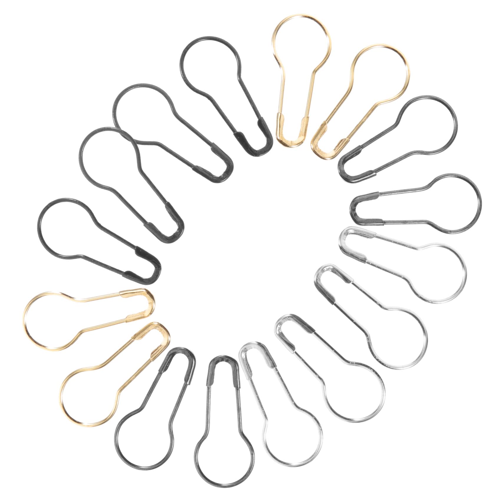 VILLCASE 4 Sets Praktische Sicherheitsnadeln Mit Spitze Bedeckt Für Handgefertigten Schmuck Und Kleidung 400 Stück * 4
