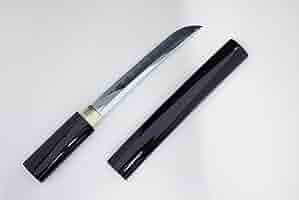 模造刀セット 長刀 短刀 黒色スタンド付き 模造刀セット 長刀 短刀 黒色スタンド付き