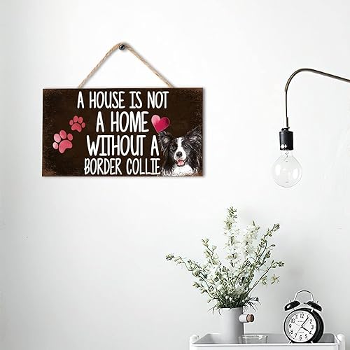 Vista 14 de Welcome Sign for Front Door A House is Not A Home Without A American Bully Dog Sign Door Decoration Pink Love Hearts Solid Wood Sign Hanging Sign