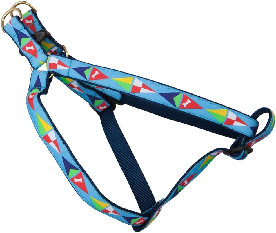 Up Country Snowman Pattern Dog Collar, X-Small (6 to 12 Inches) 5/8 Inch Narrow Width