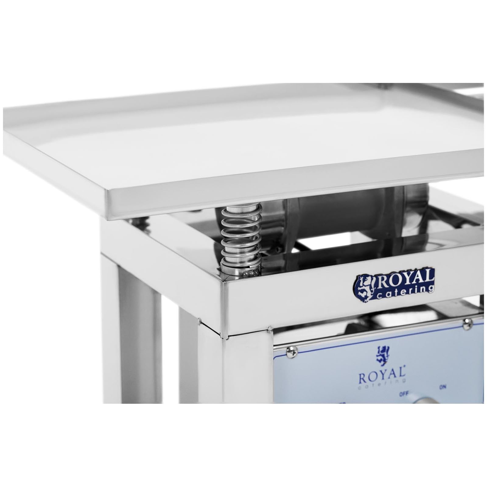 Royal Catering RC-CMM02 Table vibrante chocolat Acier inoxydable 30 W Tempérage du chocolat