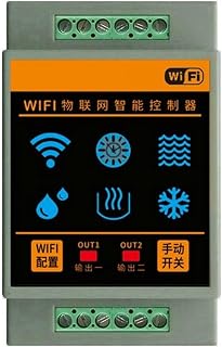 Contador de caudalímetro – Sensor de nivel de agua inteligente para el hogar y controlador WiFi – Sistema eficiente de protección de fugas para agua de mar, diésel, queroseno y gasolina – Detector de
