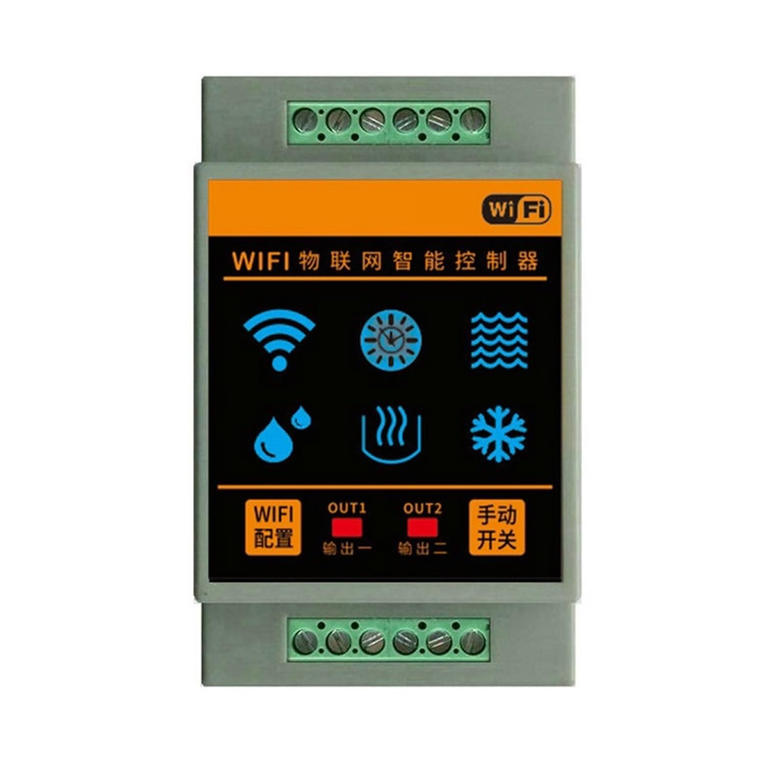 Sensor de Nivel de Agua for hogar Inteligente, Controlador WiFi, Alarma de inundación por Fuga, de detección de Flujo de Tanque de natación, protección contra Fugas