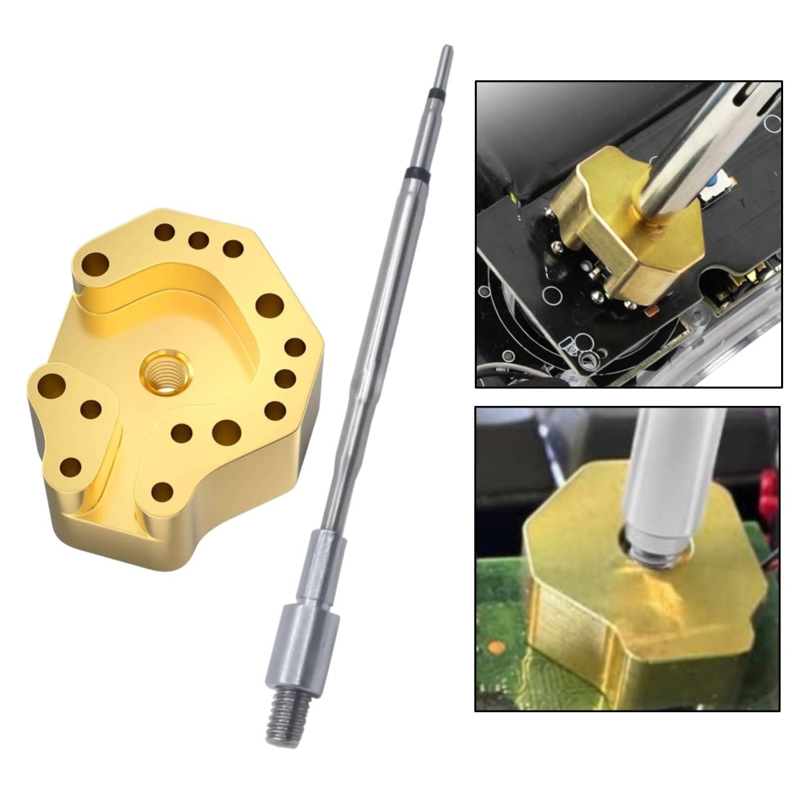 Punta de Soldadura de Cobre para Joystick, Herramienta para Desmontar Controladores, Repuesto para Reparación, Adaptador Compatible, Ideal para Técnic, C210