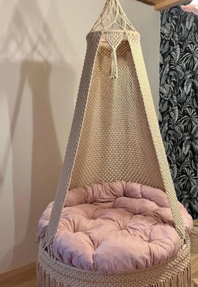 Amazon.co.jp: 美しいマクラメブランコ、マクラメハンギングチェア