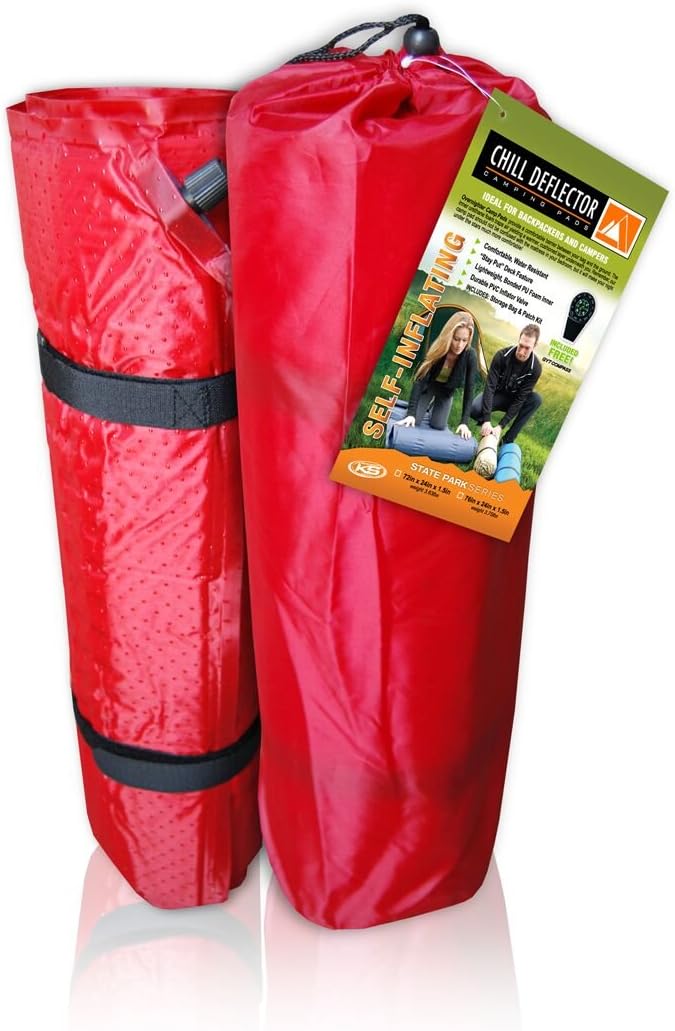Keeper Sports Chill Deflector BS 7220 Self Inflating Sleeping Camp Pad