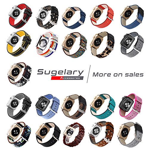 Replacement per Cinturino Apple Watch 42mm, Sumgar...