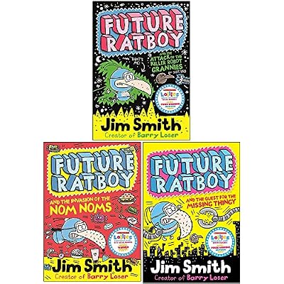 Future Ratboy X 3 Books Collection Series Pack Set By Jim Smith
