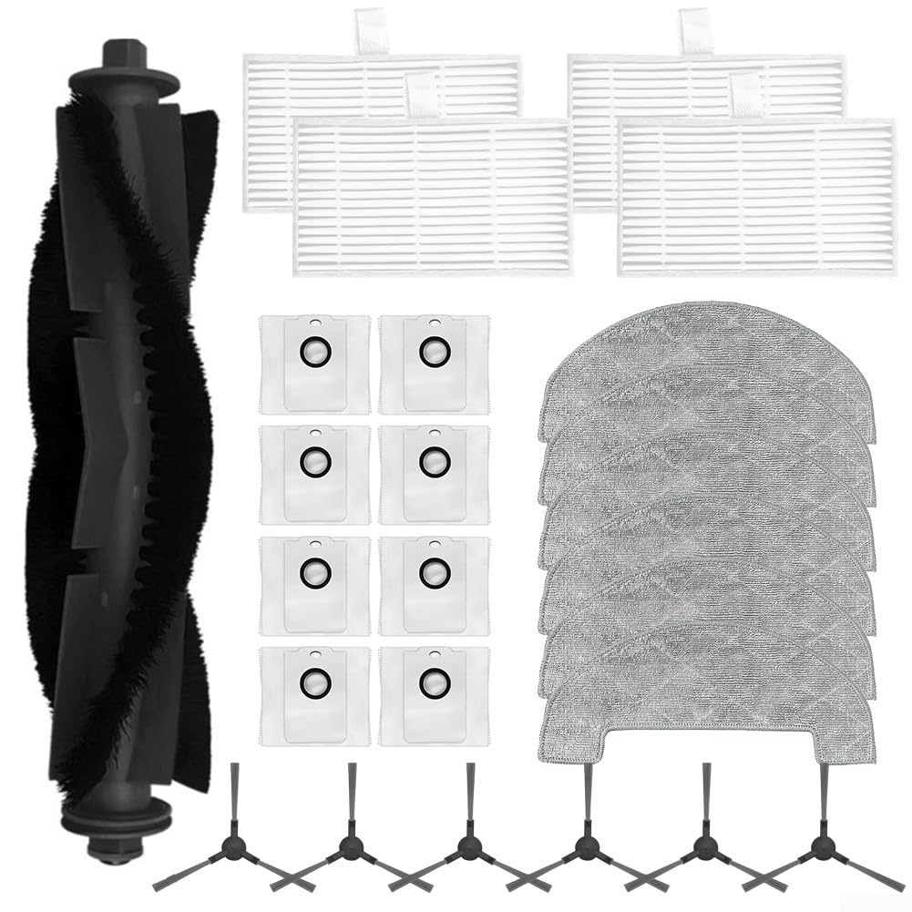 Kit de pièces pour Mybot X9 Pro avec brosse principale, filtres et serpillères