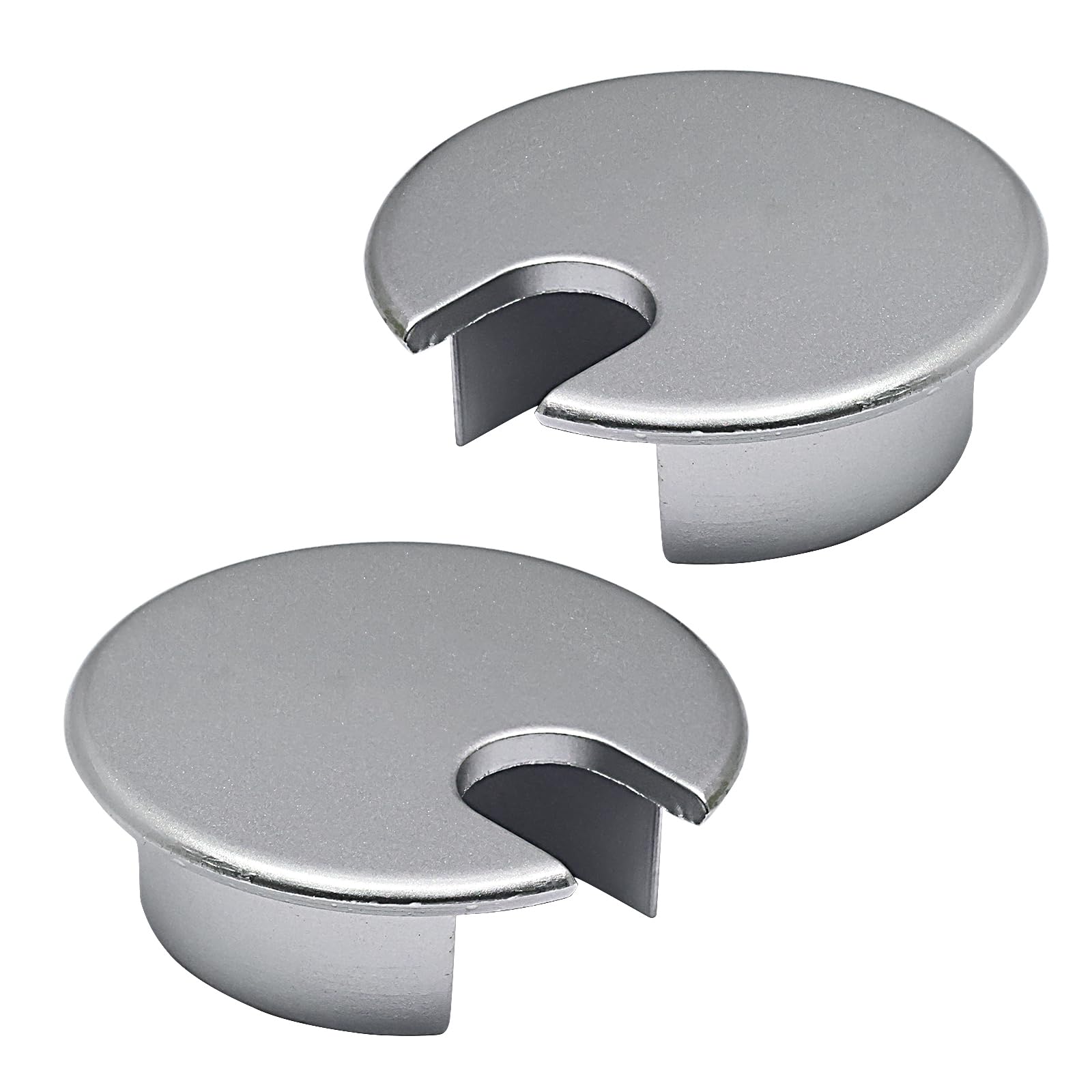 Desk Grommet 1-3/8" (35 mm), Desk Cord Hole Cover, Cable Grommet Metal Zinc Alloy Materilal, Desk Hole Grommet for Office and Home Table Cable,