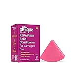 Ethique Repairing Conditioner Bar for dry, damaged hair with Rice Protein - Plastic Free, Vegan, Cruelty-Free, 2.12 oz - Formerly Too Delicious