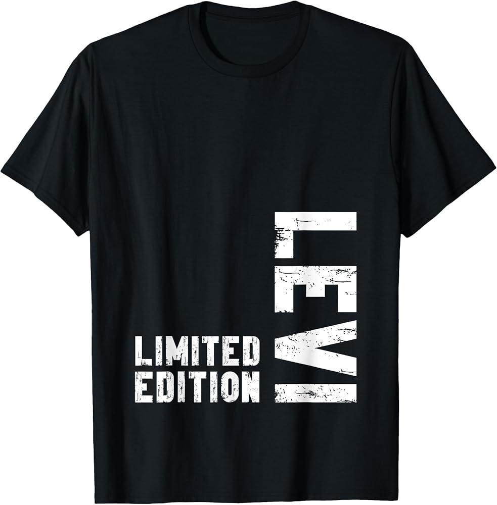 Levi Limited Edition Funny Name T-Shirt