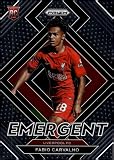 2022-23 PANINI PRIZM PREMEIR LEAGUE EMERGENT #26 FABIO CARVALHO LIVERPOOL FC SOCCER OFFICIAL TRADING CARD OF THE PRO