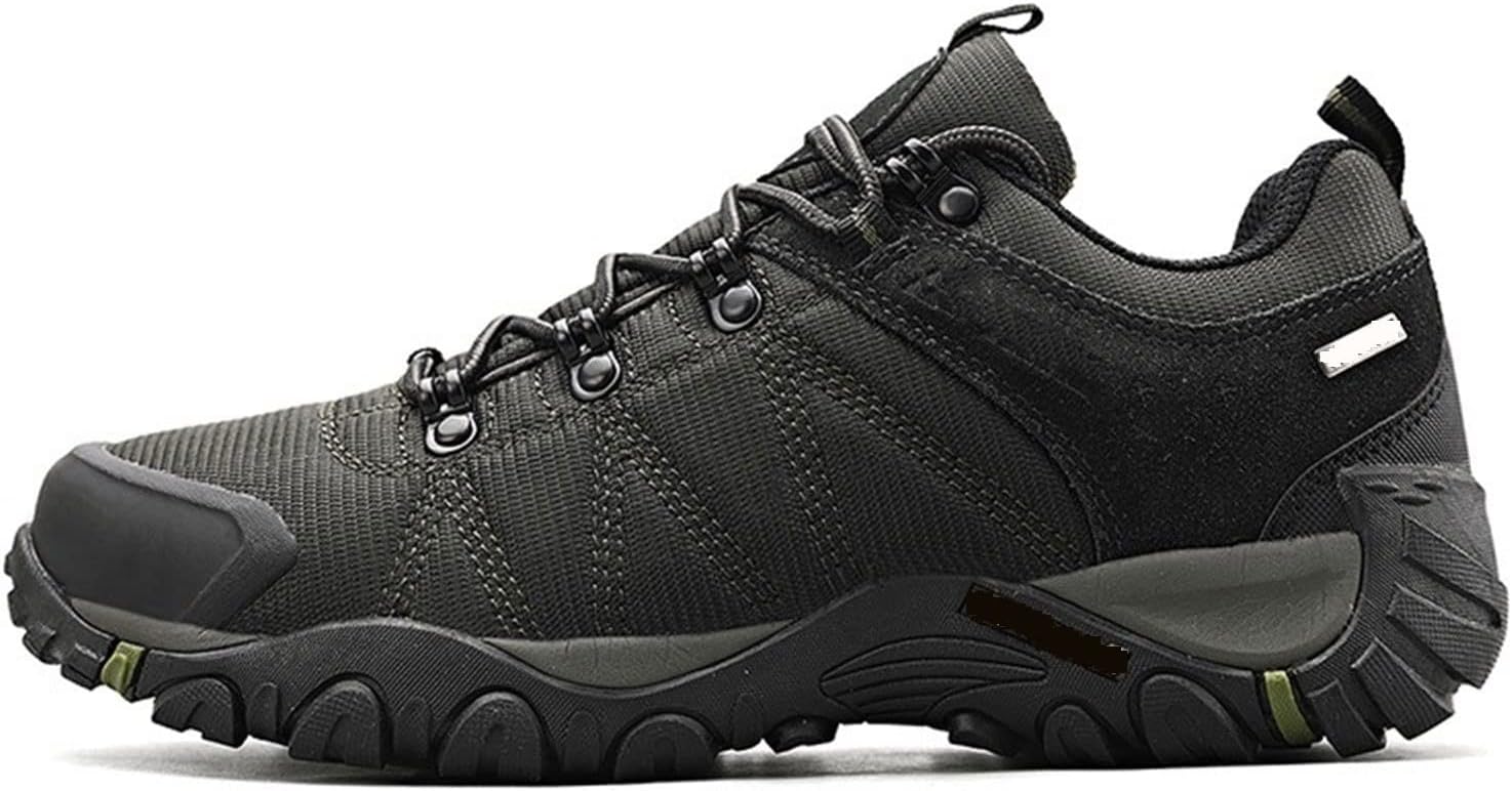 AITACKAITACK Under Men's Sports Shoes, The Latest Men's Hiking Shoes Mesh Breathable Anti-skid Outdoor Sports Shoes Rock Climbing Hiking Hunting Boots Men's Suede Leather (Color : Hortel�, Size : 45)