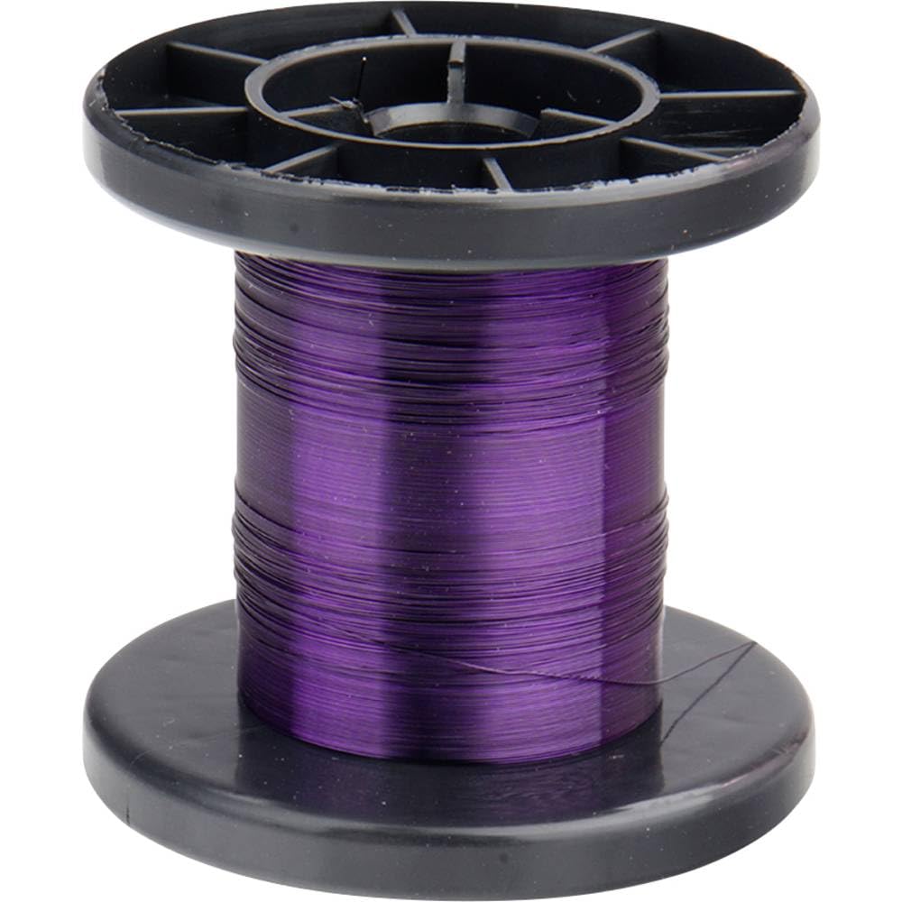 Donau Elektronik Copper enameled wire 0,15mm 100m purple