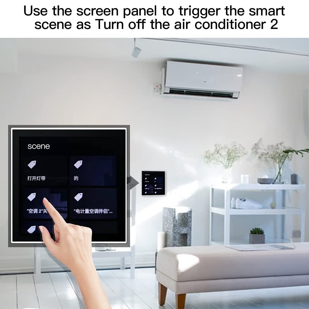Tuya Pannello di controllo Smart Home Pannello di controllo multifunzione Pannello di controllo Touch Screen per scene intelligenti Smart