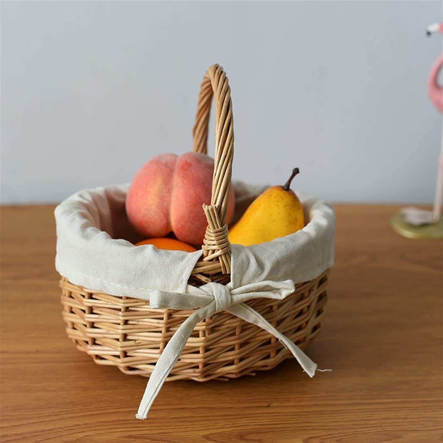 Kosz Piknikowy Kosz Kempingowy Kosz Piknikowy Rattan Przenośny Kosz Piknikowy Na Kemping Ślubny Kwiat Wielofunkcyjny Kosz Do Przechowywania Koszyk Piknikowy