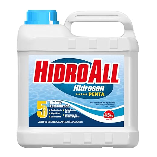 HidroAll Cloro para piscinas Hidrosan Penta 4,5Kg