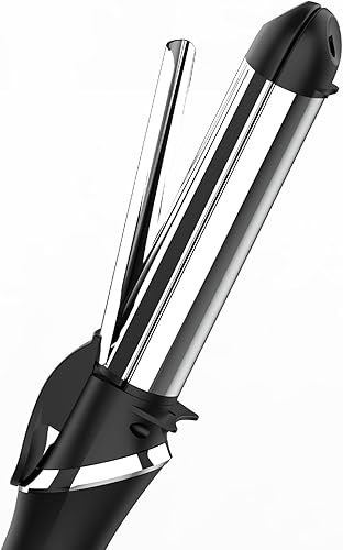 Miniatura 7 de Plancha de pelo 2 en 1, plancha de pelo de 1 14 pulgadas de cerámica, plancha de pelo en un viaje de doble voltaje con temperatura ajustable para