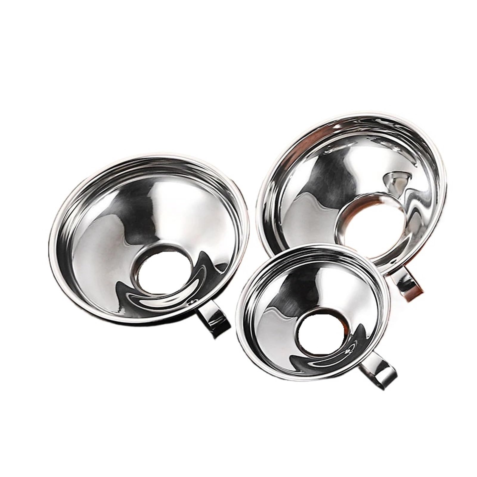 Imbuto for Conserve a Bocca Larga in Acciaio Inossidabile 304, Grande Strumento da Cucina Multifunzionale for condimenti for Olio e Vino for Insalata(S)