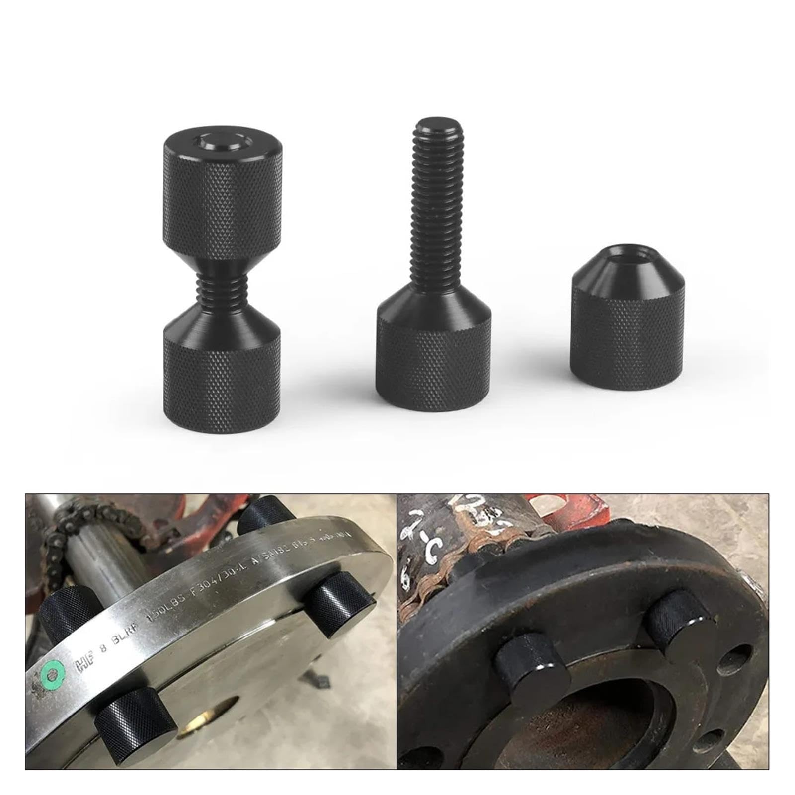 Set di perni a due fori da 1-1/8" in alluminio