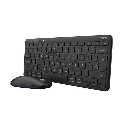 KIT TECLADO + RATON LYRA WIRELESS RECARGABLE TRUST