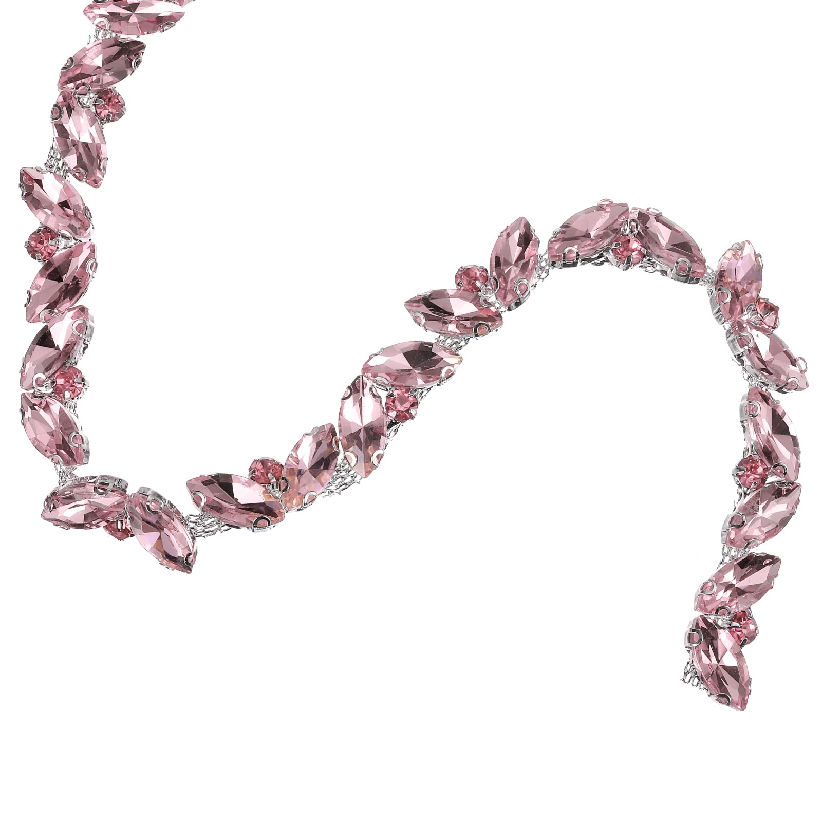 Chaîne de cristal scintillante pour personnaliser vos vêtements de fête