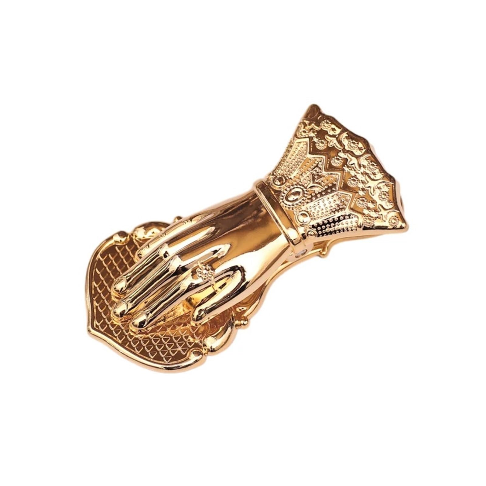 LYHYDMA Paper Clips Stationery Bookmark Brass Hand-shaped Alloy Paper Clip Journal Notebook Scrapbooking Office School Supplies(1)