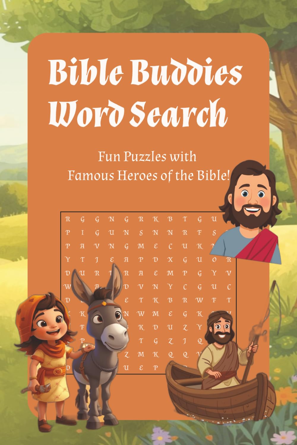 Bible Buddies Word Search: Fun Puzzles with Famous Heroes of the Bible