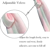 Vista 3 de 2 lazos para traqueotomía, soporte para tubo de traqueotomía ajustable, suministros de traqueotomía, lazos para el traqueotomía reutilizables, kits