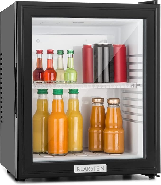 Klarstein Brooklyn Mini Fridge for Bedrooms Food, Drinks, Skincare