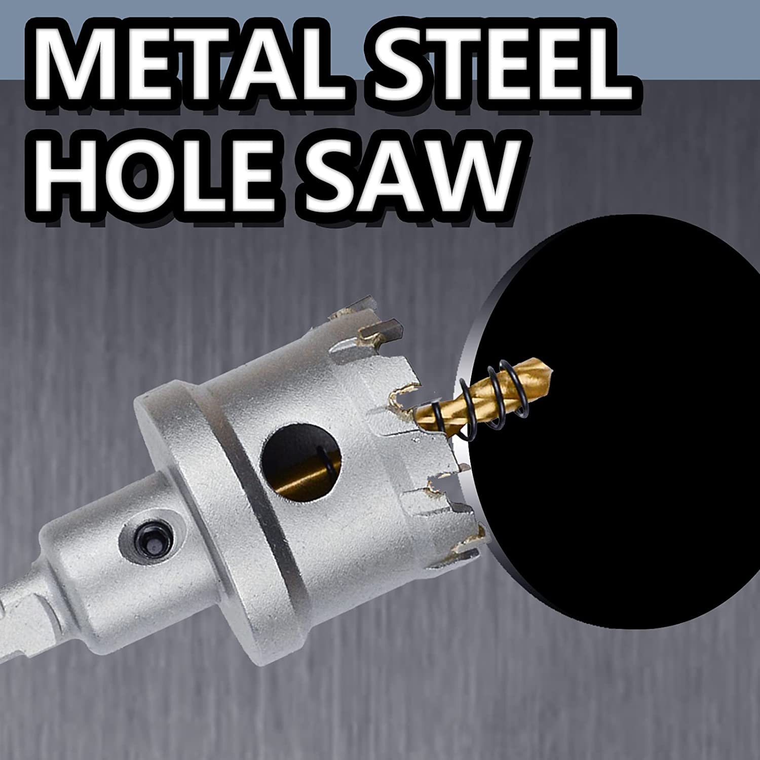 12Pcs 15-50mm HSS Hole Saw Set High Speed Steel Drill Bit Drilling Crown For Metal Alloy Stainless Steel Wood Cutting Tool - 1420