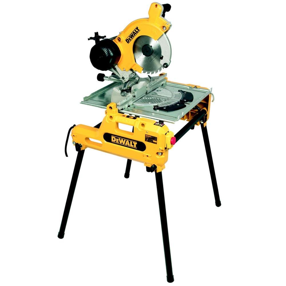 DEWALT DW743N-QS Tisch-,Kapp-Gehrungsäge / 2000W inkl. Paralellansch.