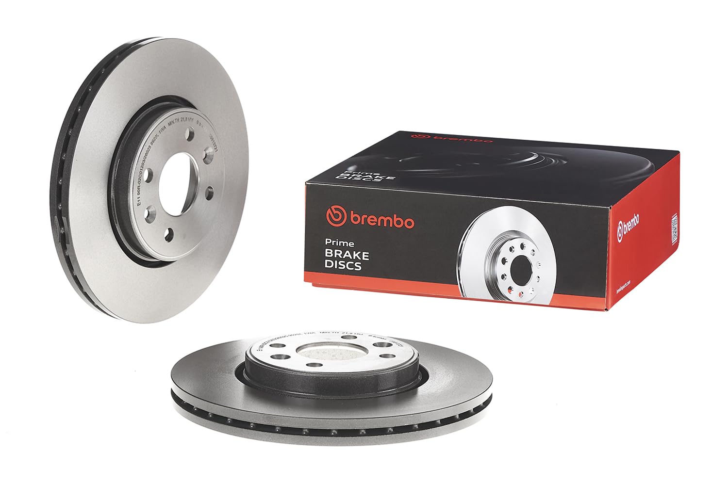 Brembo 09.8137.21 - Disco Freno con Verniciatura UV (Set di 2) - Anteriore
