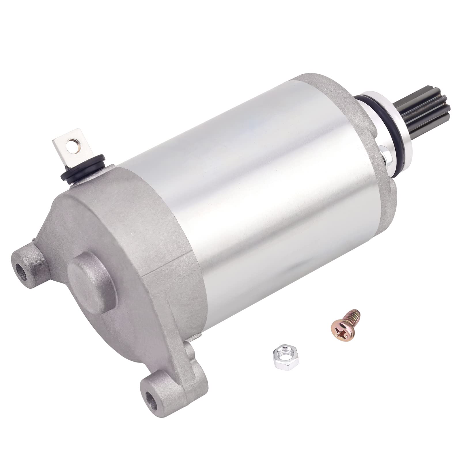 AHL Motor de Arranque eléctrico 31100-HG5-100 31100HG5100 para HYOSUNG STREET MOTORCYCLE GT125 Comet 125cc 2003/STREET MOTORCYCLE GT125R Comet 125cc 2006/STREET MOTORCYCLE GV125 Aquila 125cc 2000