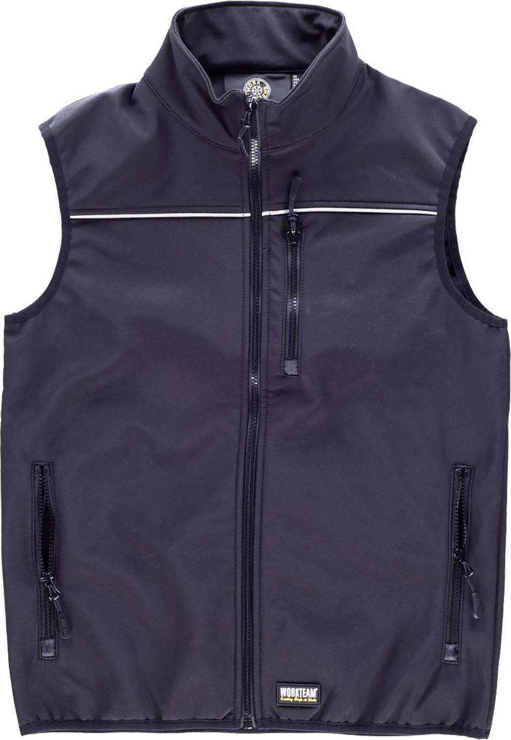 Work Team Chaleco softshell aire libre liso HOMBRE