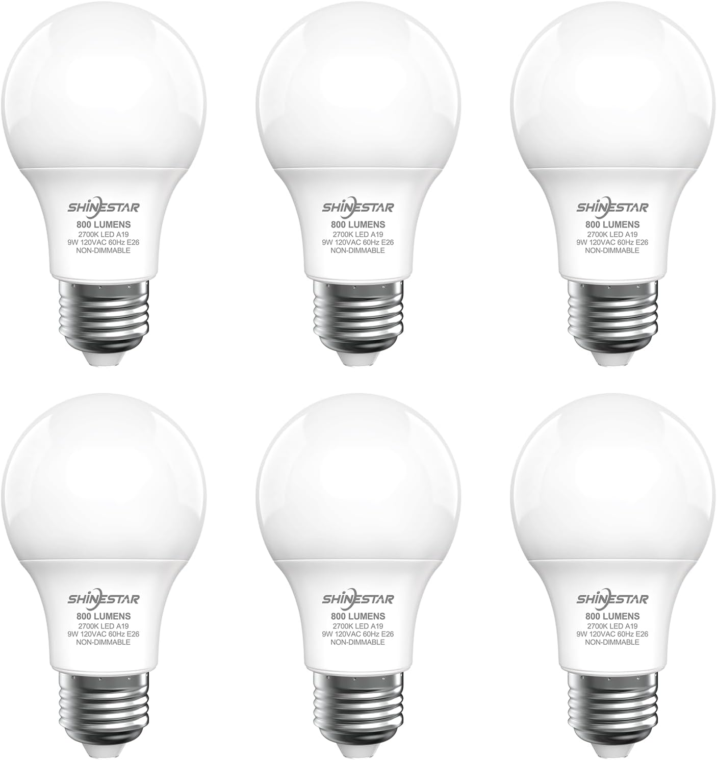 100 Watt Light Bulb Equivalent, LED 10 Watt Light Bulb, Fishbone Design