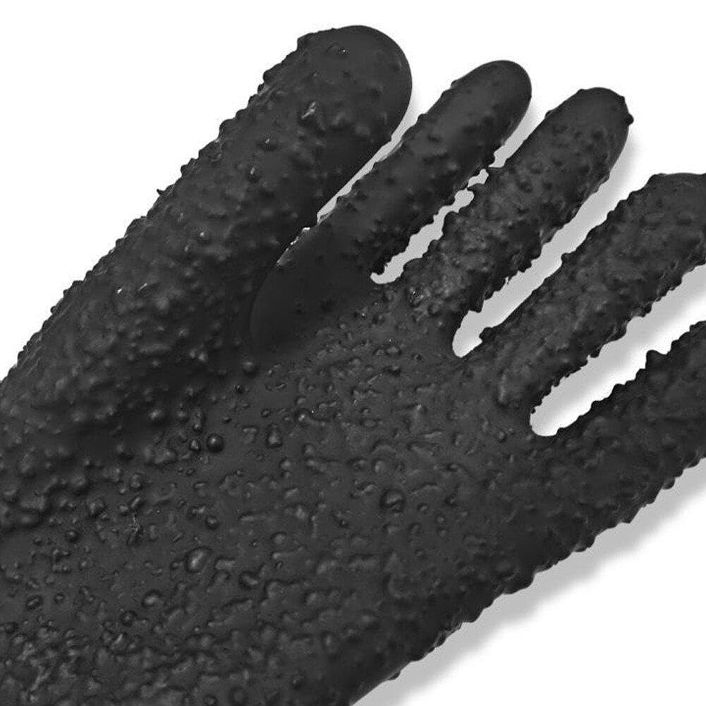 1 Par De Guantes De Goma para Chorro De, Guantes De Seguridad para Trabajo, Guantes De Trabajo para Chorro De, Largos Y Gruesos, De Alta Presión, para Gabinete De Chorro De Modelo