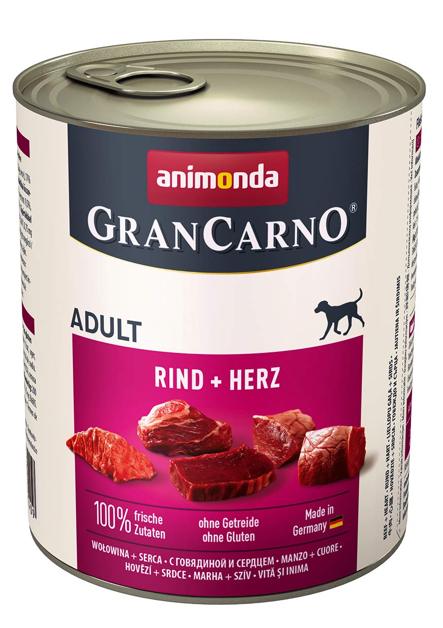 animonda GranCarno Wet Food for Adult Dogs, Various Varieties, 6 x 400 g โ image 1