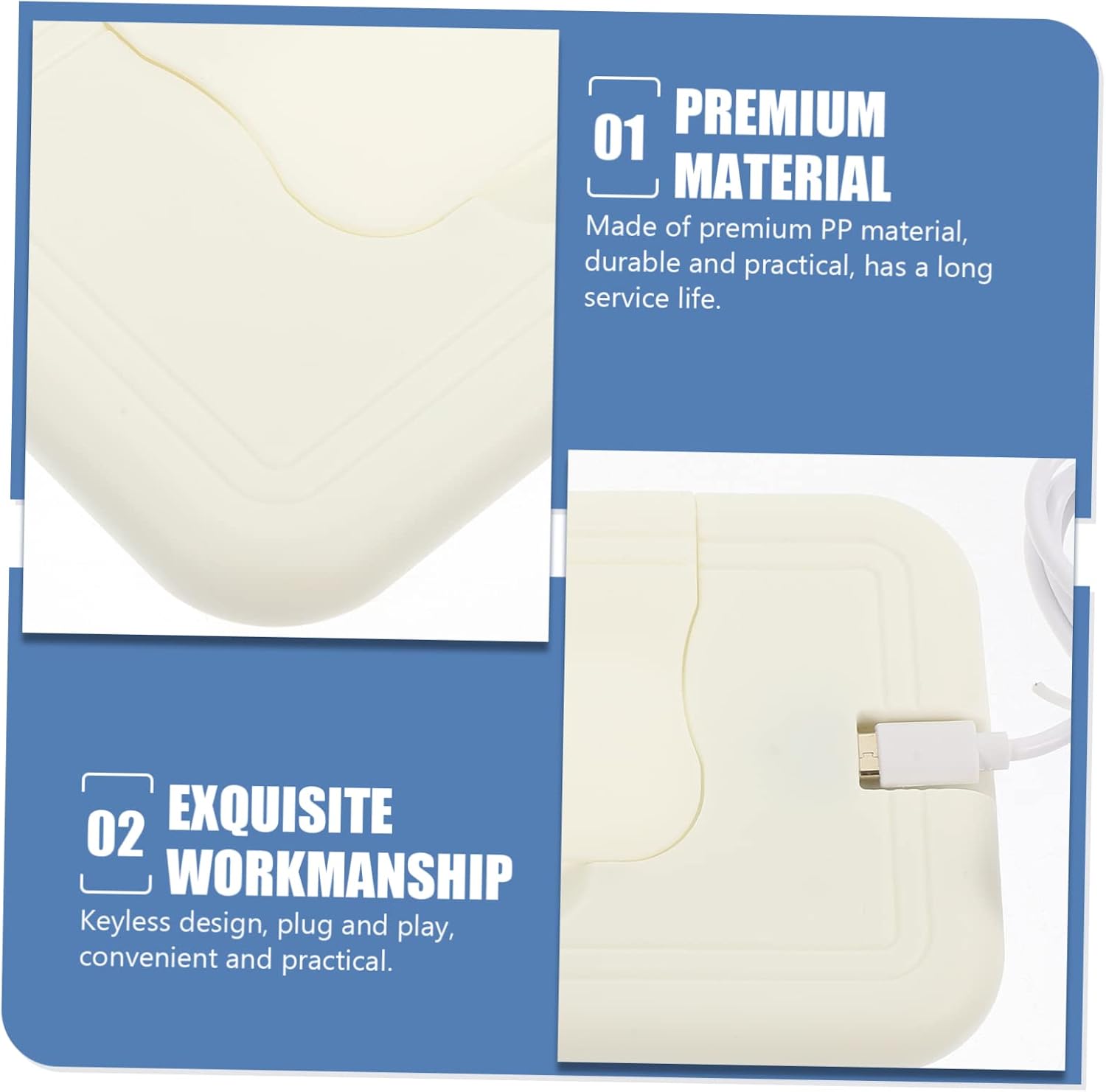 Ciieeo Portable Wipe Warmer with Temperature Control Compatible with Wipes and USB Powered for Home and Travel Use Safe Constant Heat Design for Comfort During Diaper