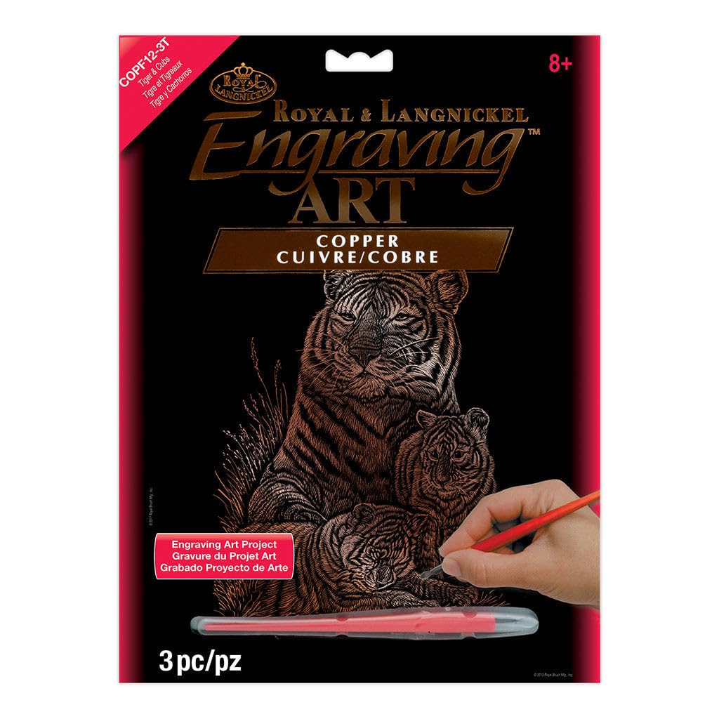 Amazon.com: Copper Foil Engraving Art Kit 8