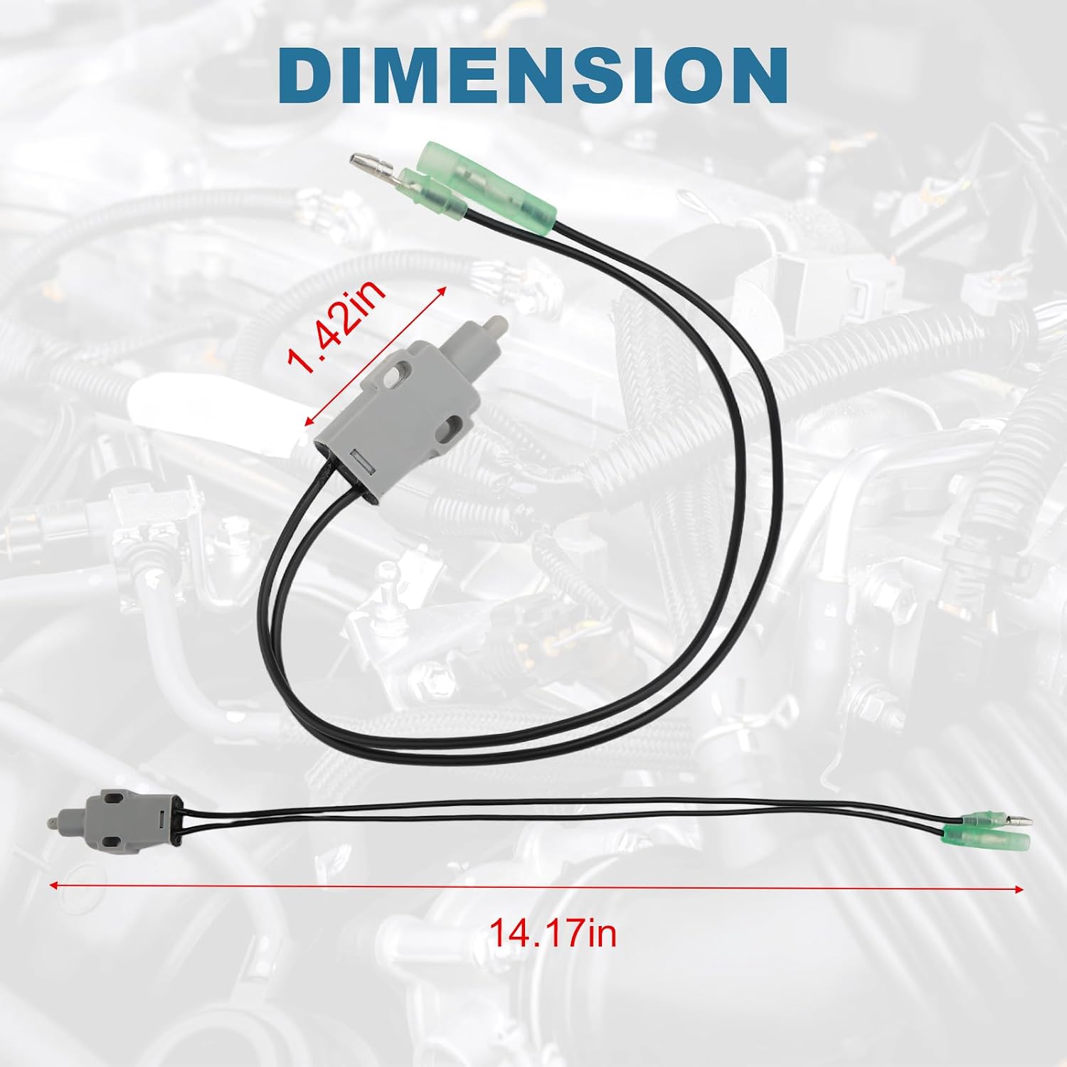 87-814281A5 Shift Interrupter Switch for MerCruiser Alpha 1 & Bravo 3.0L 4.3L 5.0L 5.7L - Fits OEM 814281A5