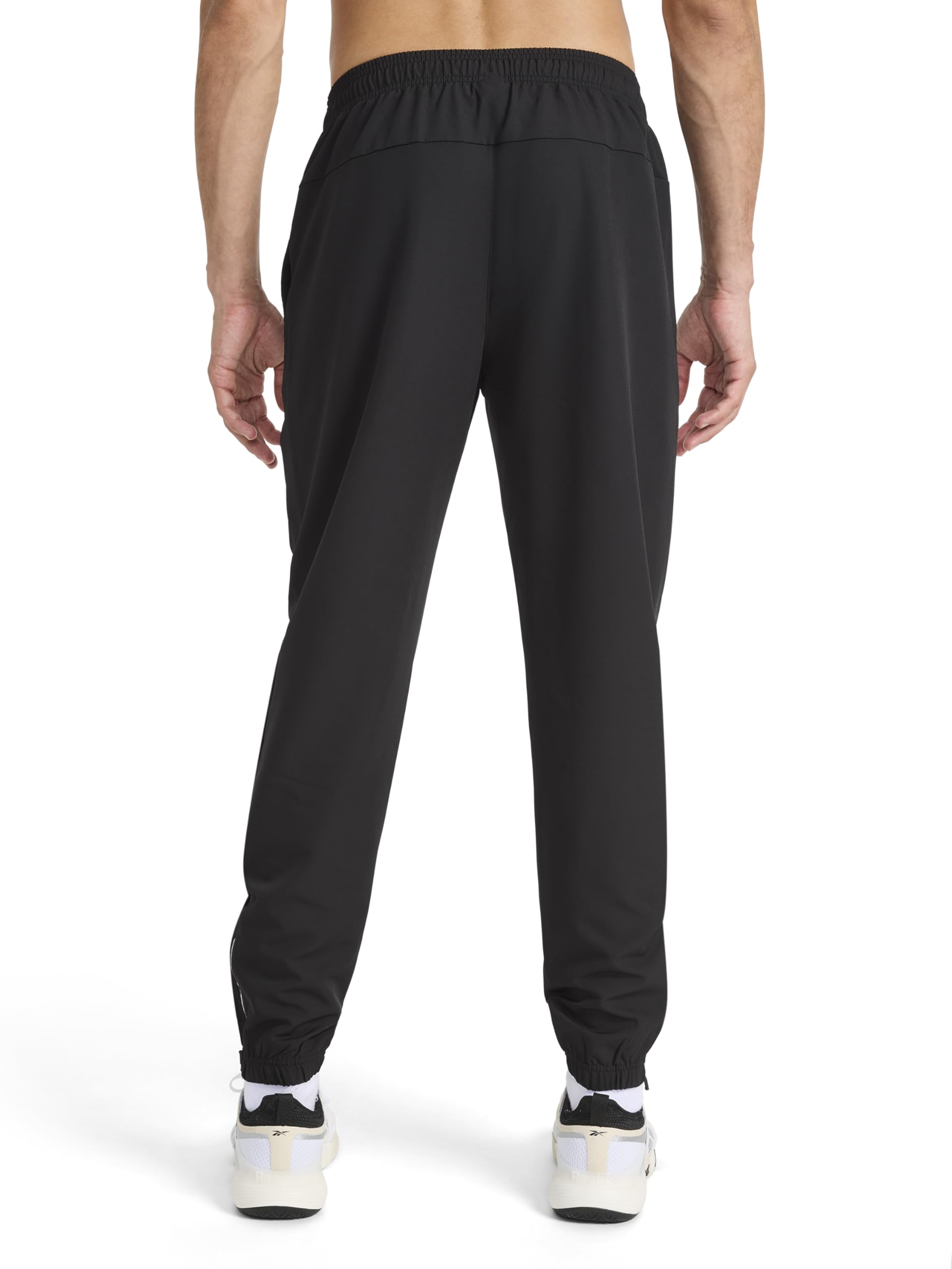Reebok Herren Hose Repeat Woven Pant, Standard Fit, 30” Inseam, Lightweight Stretch Poly-Blend Fabric