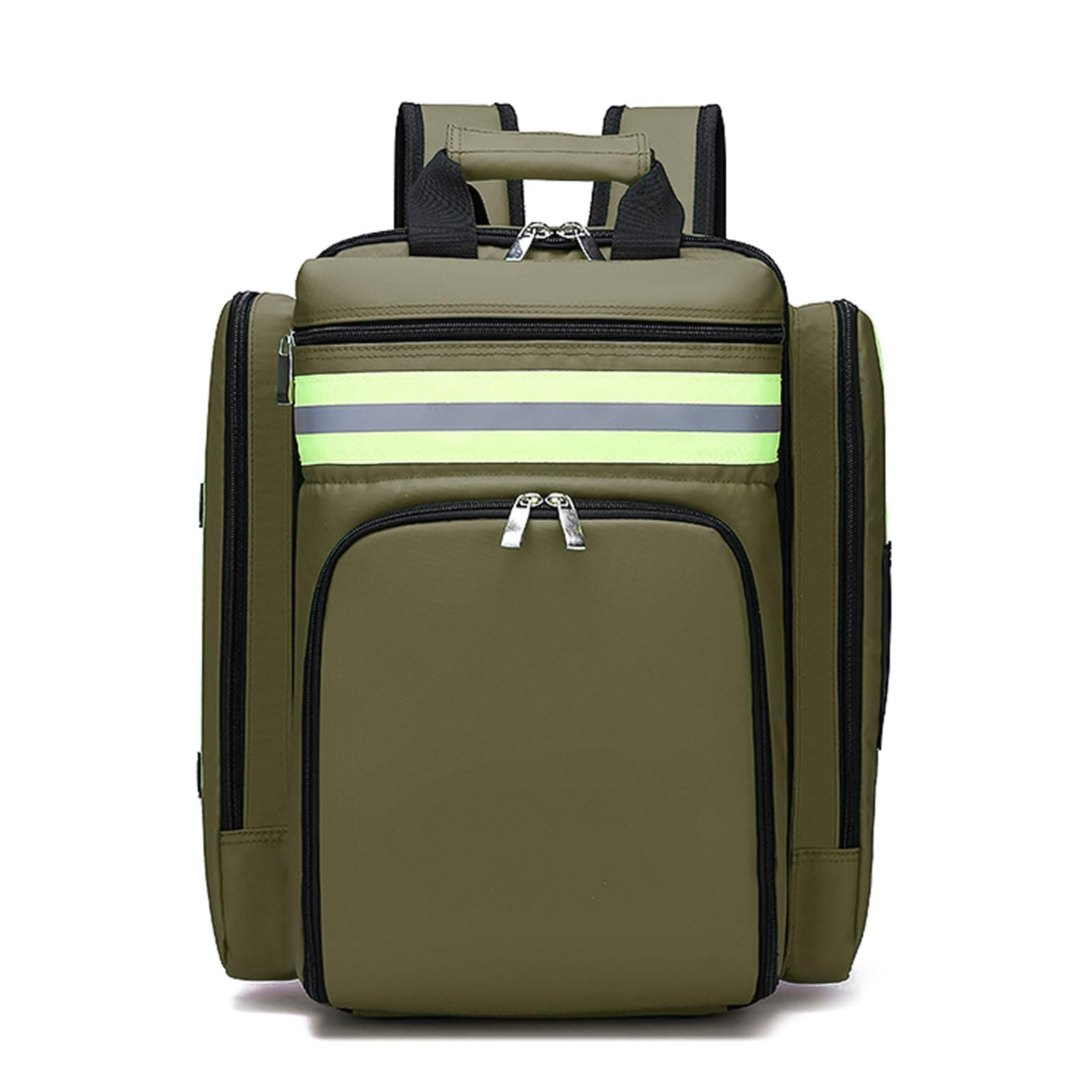 LyirfanFirst Aid Backpack Bag,Emergency Medical Backpack Empty,For Trauma Medical Backpack Travel Paramedic Bag, BAG ONLY