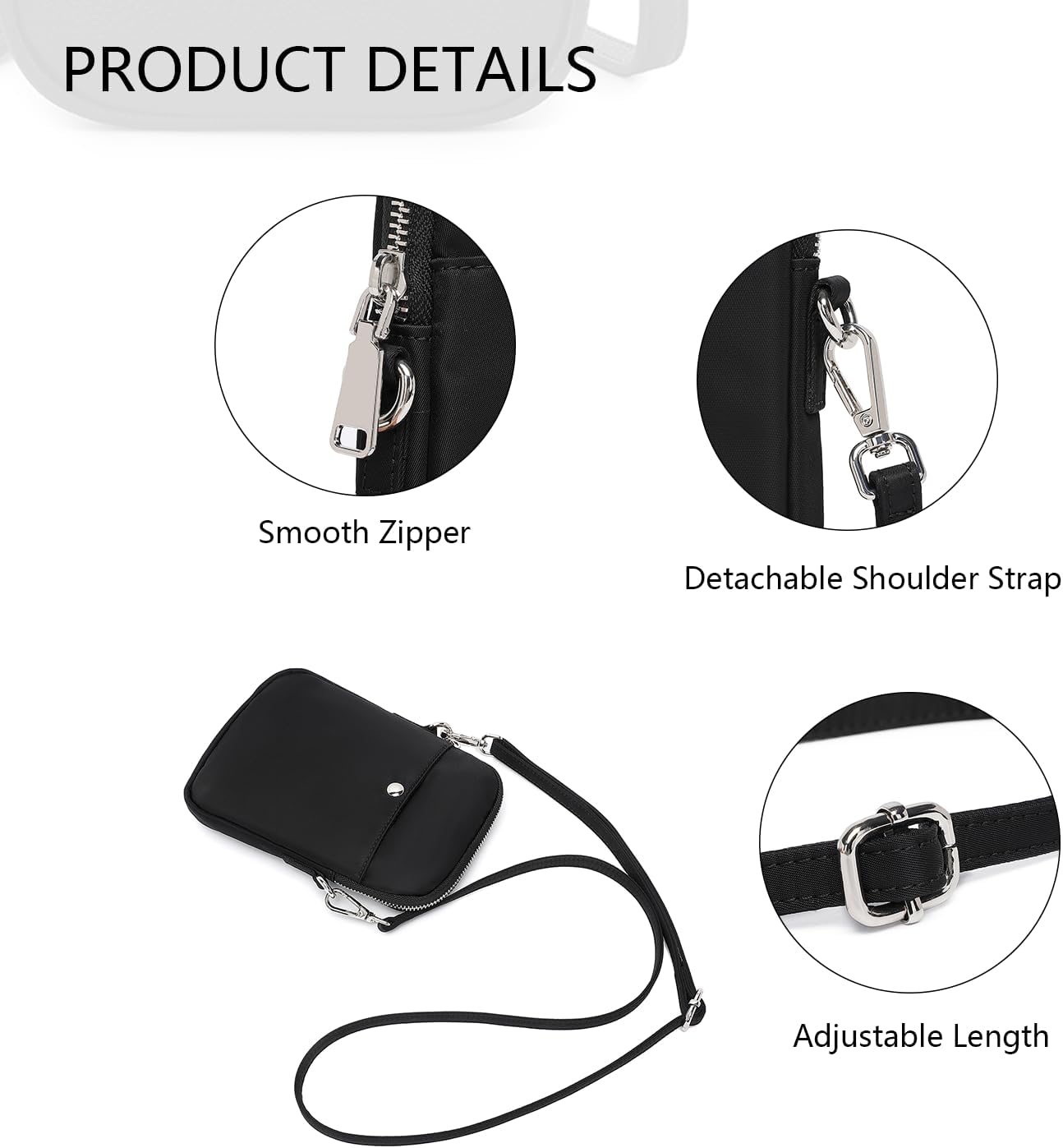 Square Crossbody Bag Square Satchel Design for Women Lightweight Cloth Bag for Everyday Use