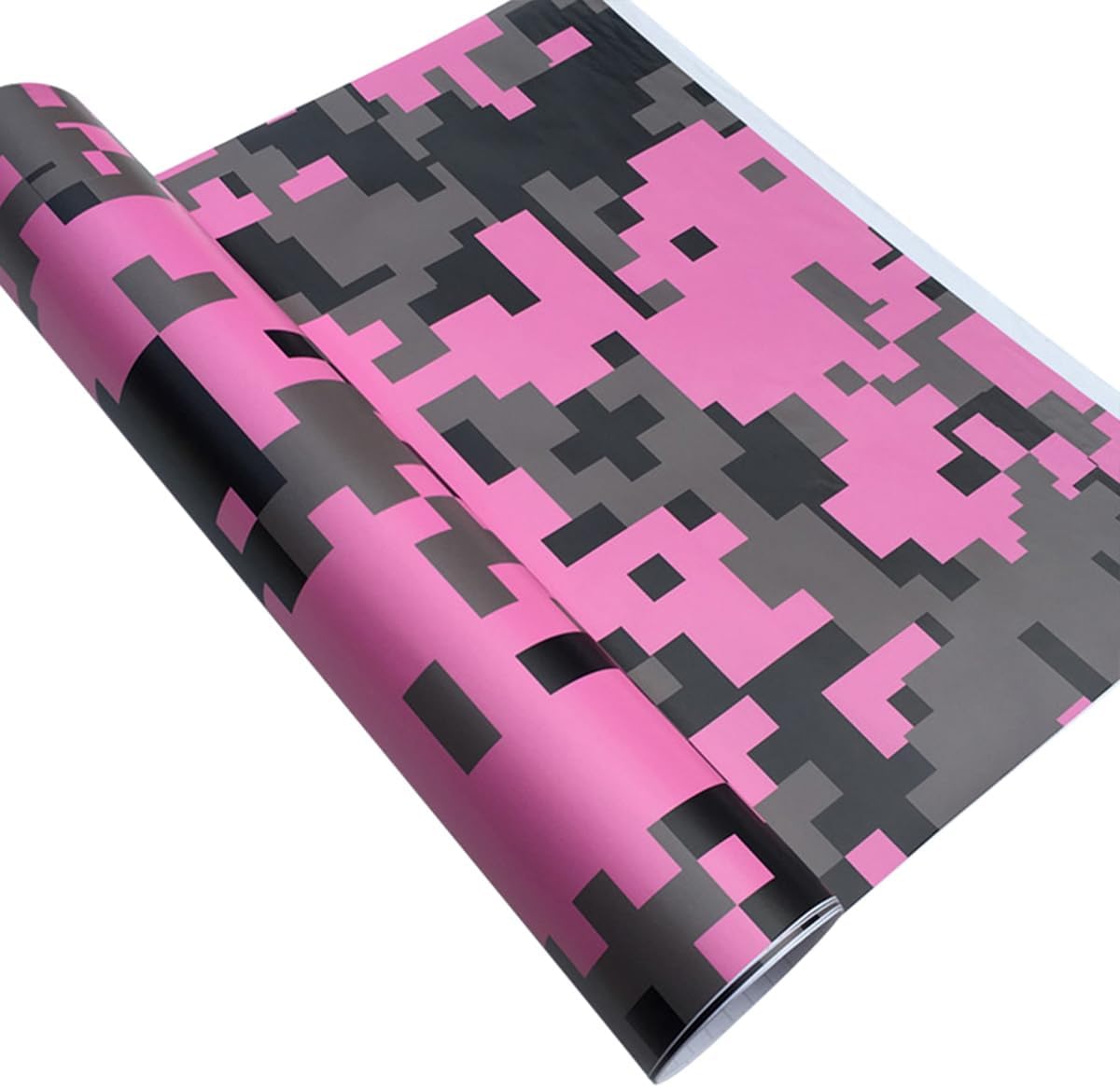 Camouflage Vinyl Car Wrap Decal Film 1.6ft x 5ft Motorcycle Modified Stickers Air Release Bubble Free Car Decal Sheets for Exterior Interior Styling Decoration (Blue Digital)