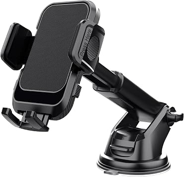 Car Phone Mount for Mercedes-Maybach GLS600 2021 2022 2023 2024 2025, Dashboard & Windshield Phone Holder with Strong Suction Cup, Adjustable Telescopic Arm