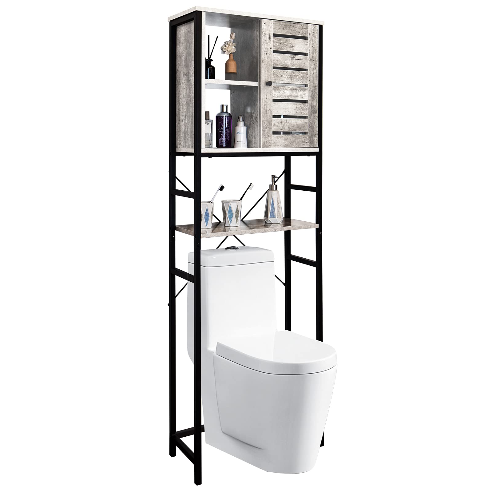 Buy LELELINKY Over The Toilet Storage Bathroom Organizer Shelf