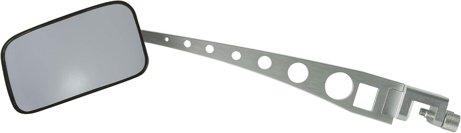 Pontoon Mirror with Clamp-On Bracket