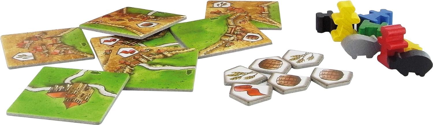 Asmodee - Bombyx - Carcassonne Estensione: Commercianti e costruttori - E